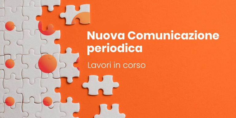 nuova comunicazione periodica_lavori in corso nuova comunicazione periodica_lavori in corso
