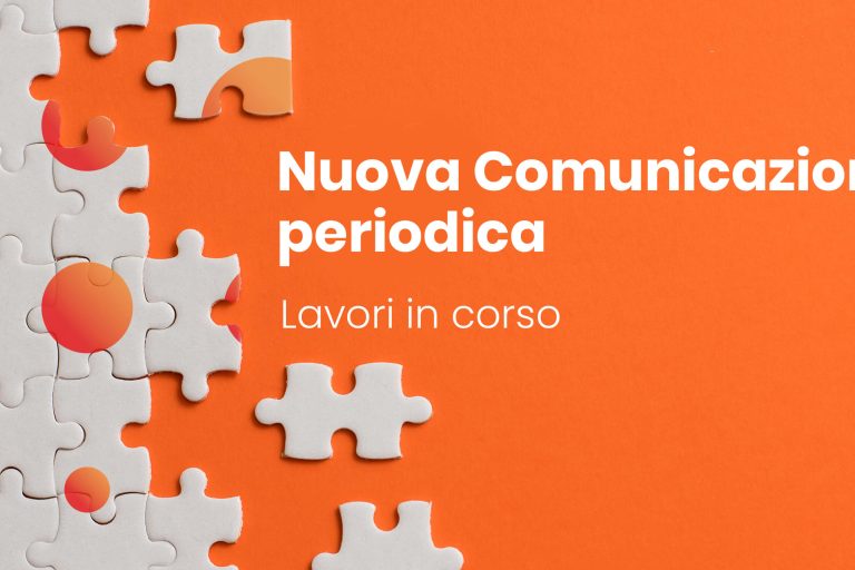 nuova comunicazione periodica_lavori in corso nuova comunicazione periodica_lavori in corso