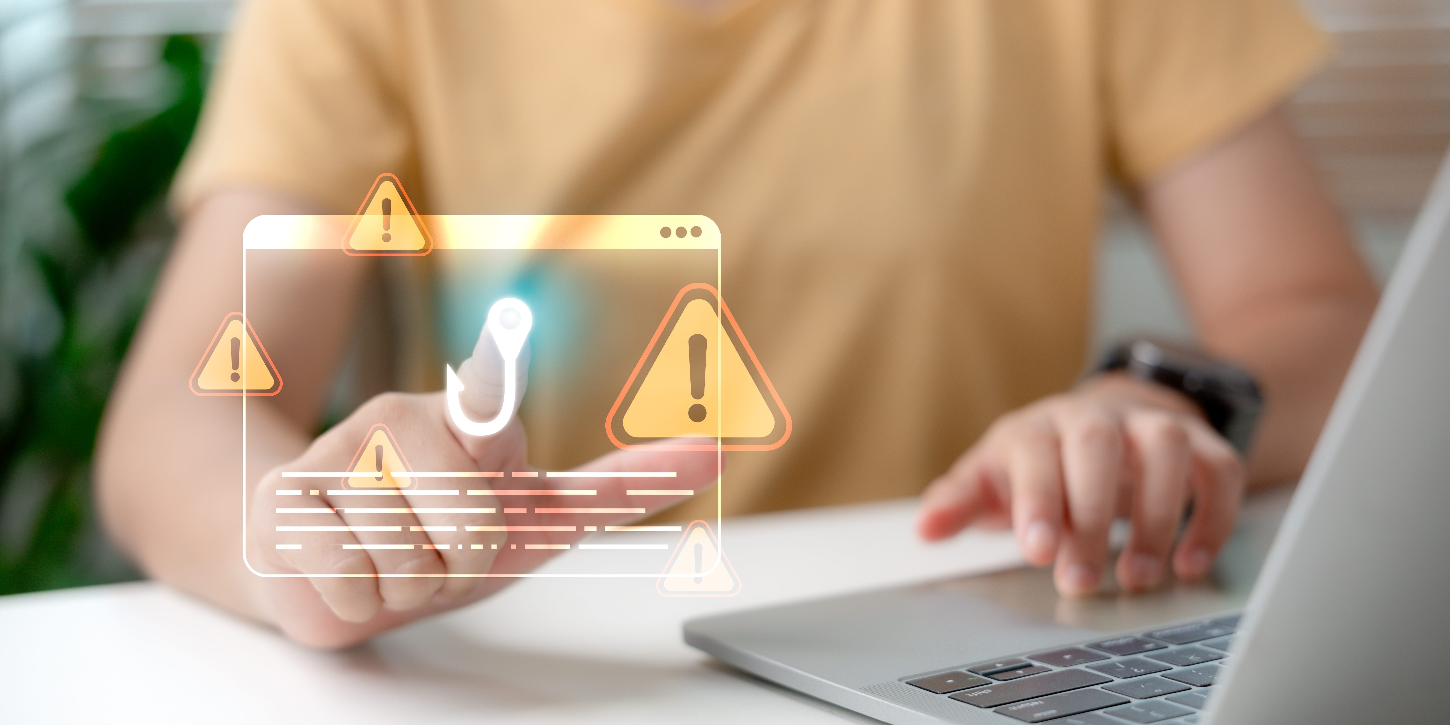 Web,Phishing,And,Cyber,Attack,Warning,Concept,With,Man,Using